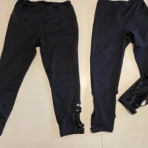 Zella crop leggings,  Black, Size Small - 2 pairs for the price of one